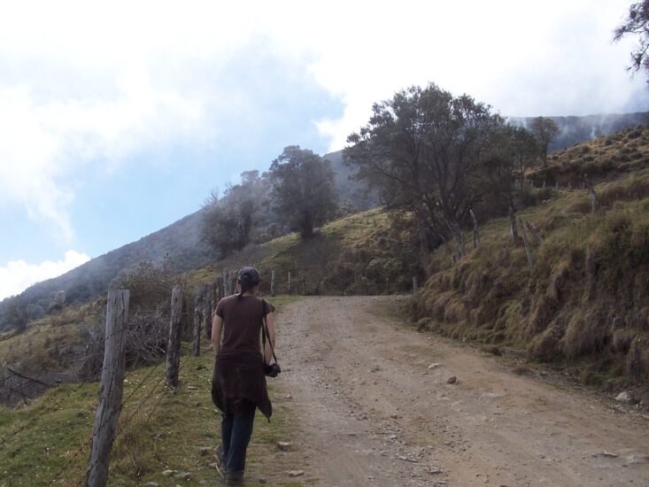 Camino hacia el Parque Natural Volcán Turrialba. Foto por Mario André Cordero Alfaro. Flickr.