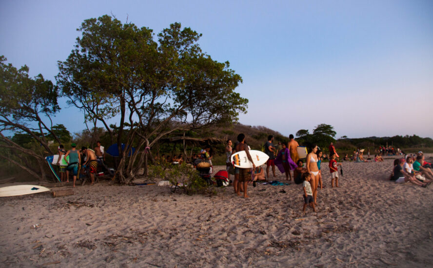 Nosara, playa del surf. Foto por ChrisGoldNY. Flickr.