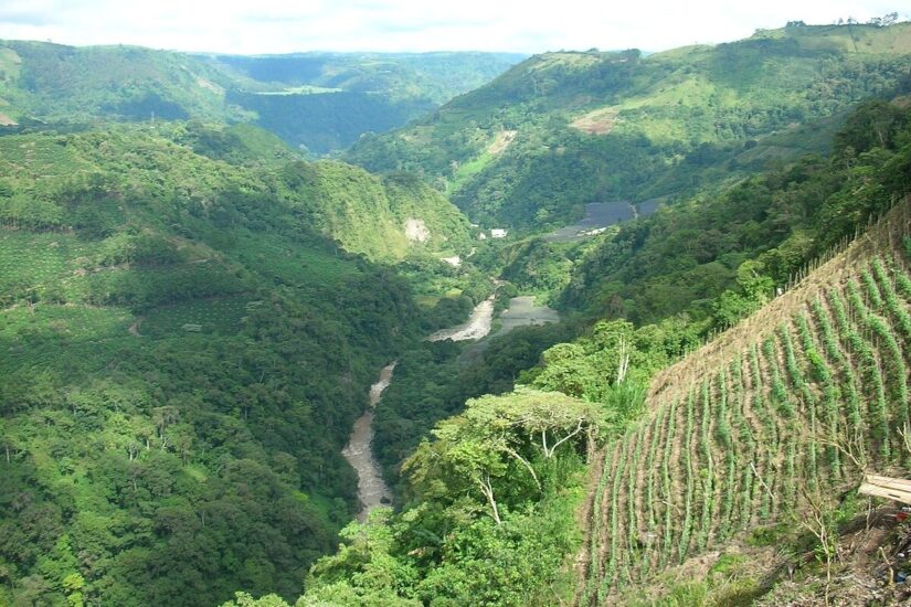Río Reventazón. Foto por Hiram Montiel. Wikimedia Commons.